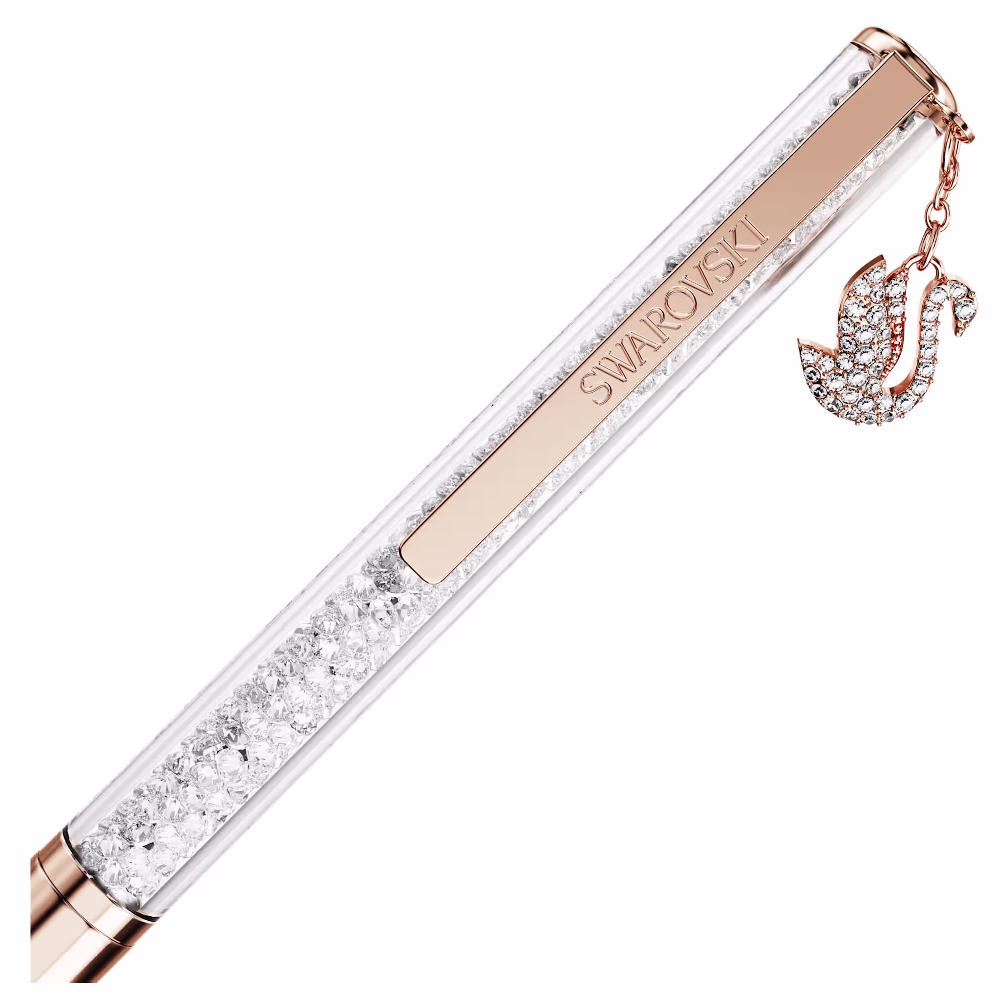 Crystalline ballpoint pen